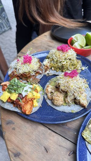   at Tropical Tacos in Playa Del Carmen