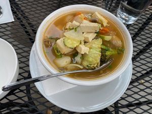Tom Yum Soup at The Coconut Downtown in Reno
