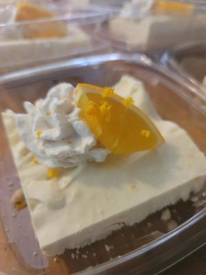 Orange creamsicle cheesecake  at macmunchees in Fort Myers