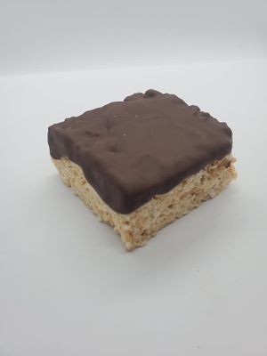 Infused chocolate dipped classic rice crispy   at macmunchees in Fort Myers