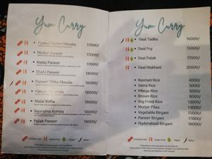 Menu p4 at Harbour Kitchen in Zanzibar