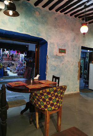 Interior at Harbour Kitchen in Zanzibar