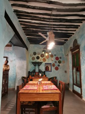 Interior at Harbour Kitchen in Zanzibar