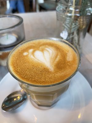 Oat milk as default   at Impact Café  in Cologne