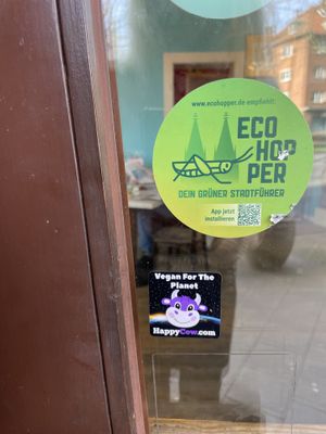 Door / entry   at Impact Café  in Cologne