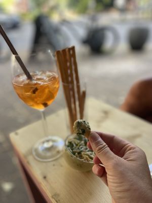 Hummus   at Impact Café  in Cologne