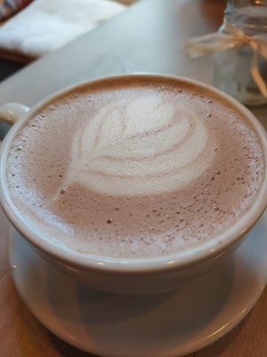 Hot chocolate at Impact Café  in Cologne