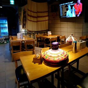 interior at Yamarech Ethiopian Restaurant in Seoul
