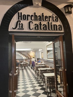   at Orxateria Santa Catalina in Valencia