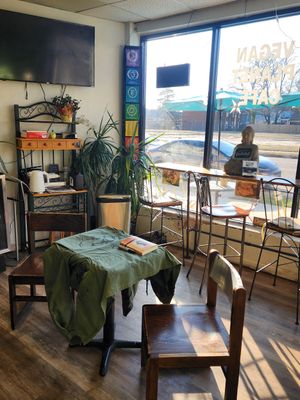  at Vegan Planet Café in Norfolk