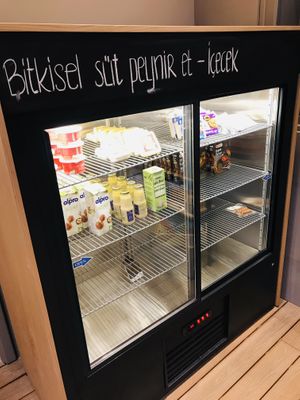 vegan store at OMM Bakkal in Eskisehir