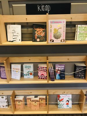 vegan store at OMM Bakkal in Eskisehir