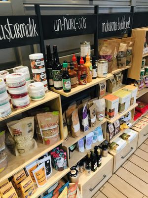 vegan store at OMM Bakkal in Eskisehir