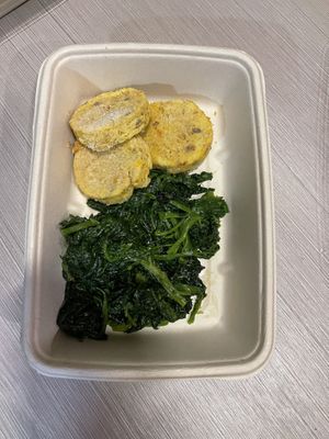 Burger di ceci e spinaci da asporto   at Bue d'Oro in Valeggio Sul Mincio