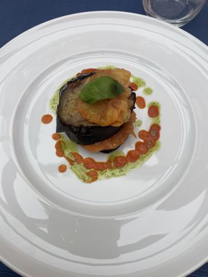 Torretta di melanzane   at Bue d'Oro in Valeggio Sul Mincio