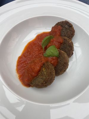 Polpette vegetali  at Bue d'Oro in Valeggio Sul Mincio