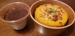 Tiramisu & lentils parmentier at SOA RESTAURANT BOULOGNE in Boulogne-billancourt