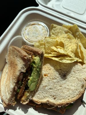 The BLT  at Thrive Tribe Cafe in Barrington
