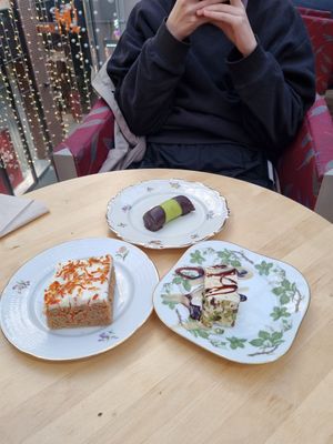 Carrotcake was great! at Kafe Hummusson - 2nd Floor in Malmo