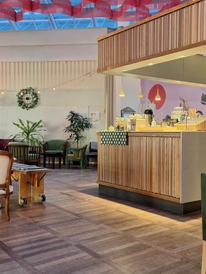 Interior #Veganuary at Kafe Hummusson - 2nd Floor in Malmo