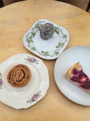 The cheesecake was so good that we took a 2nd one at Kafe Hummusson - 2nd Floor in Malmo