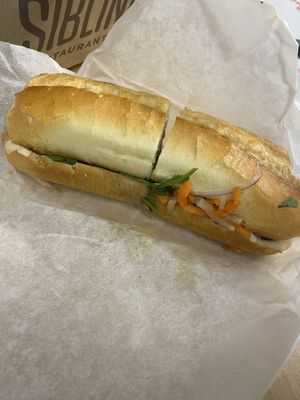 Tofu banh mi  at Ba Bar Green in Seattle