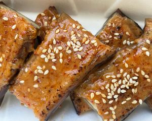 Miso eggplant  at Ba Bar Green in Seattle