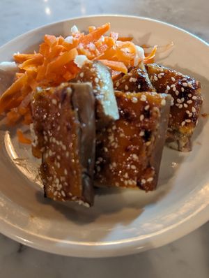 Chickpea Miso Eggplant at Ba Bar Green in Seattle