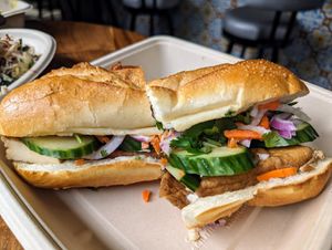 Tofu banh mi at Ba Bar Green in Seattle
