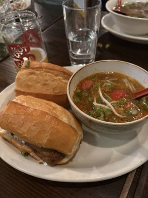 Tofu bahn mi  at Ba Bar Green in Seattle