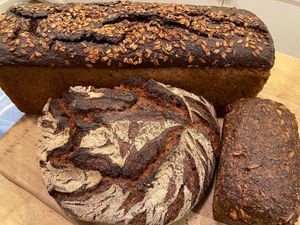 Some of the vegan choices at Seylou Bakery in Washington