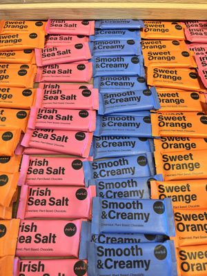 Vegan chocolates  at The Nobó Treathouse in Dublin