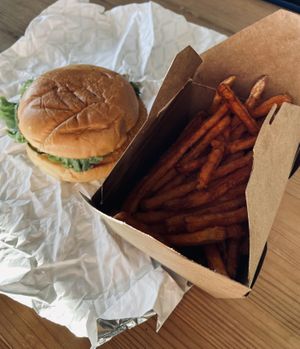   at Vegan Fried Chick'un in East Vancouver