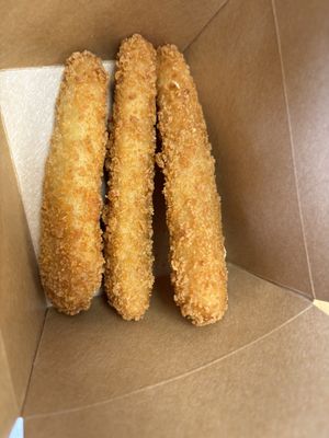 Chicken tenders- so crispy!  at Vegan Fried Chick'un in East Vancouver