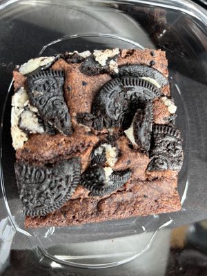 Oreo brownie   at Vegan Fried Chick'un in East Vancouver