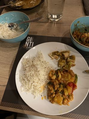Allu Gobi + Rice   at Ginti and More in Cologne