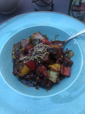 Vegetarisches Chili Paneer  at Ginti and More in Cologne