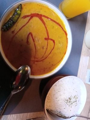 Dal Turka & rice at Ginti and More in Cologne