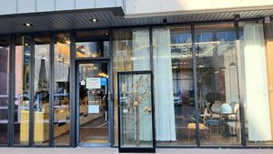 exterior of location - entrance #Veganuary at Le Blé 르블레 in Suncheon