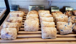 assortment of ciabatta  #Veganuary at Le Blé 르블레 in Suncheon
