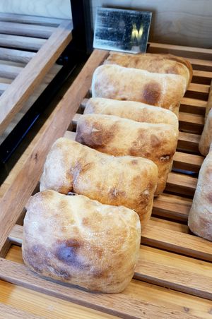 Walnut cranberry ciabatta  #Veganuary at Le Blé 르블레 in Suncheon