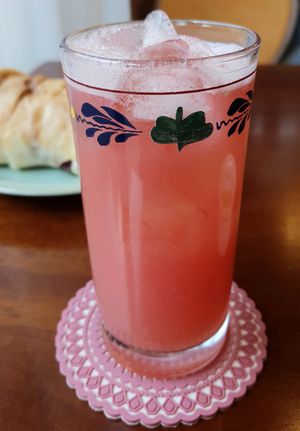 hand-squeezed Grapefruit Juice #Veganuary at Le Blé 르블레 in Suncheon