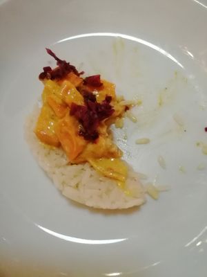 Sweet potato curry at Restaurante La Viña De Calpe - The Calpe Vineyard in Calpe