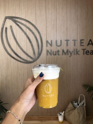 mango cream  at NUTTEA - 堅果奶茶 - Tsim Sha Tsui in Kowloon