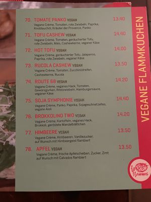   at La Flamme in Bad Mergentheim