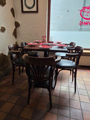 Sitzplätze innen at La Flamme in Bad Mergentheim