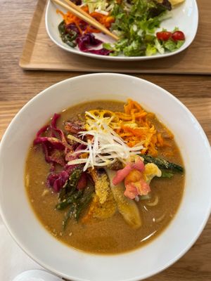 Vegan ramen  at Alohana  in Tokyo