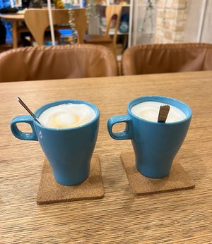 Almond Latte  at Alohana  in Tokyo