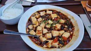Mapo Tofu at China Restaurant Yung in Frankfurt