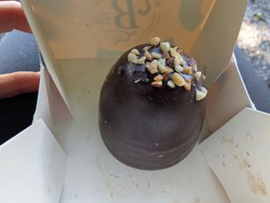 Filled with a kind of marshmallow like cream at Bakery Bakery - HB in Zurich